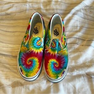 tie dye vans